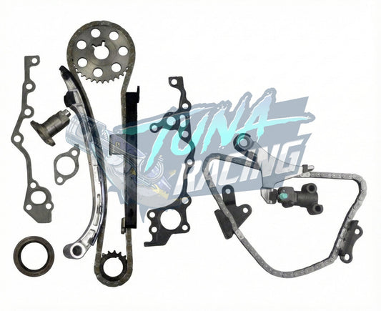 3RZ Timing chain Kit Inc Balance Shaft chain/guides tensioner OSK - Tuna Racing