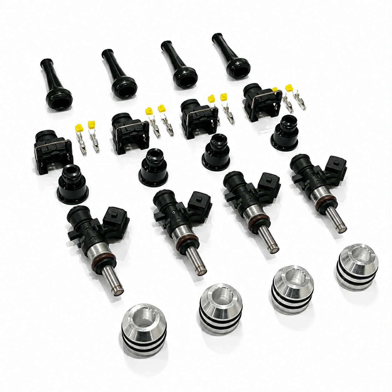 Bosch 1000cc injector kit - suit factory fuel rail - Tuna Racing