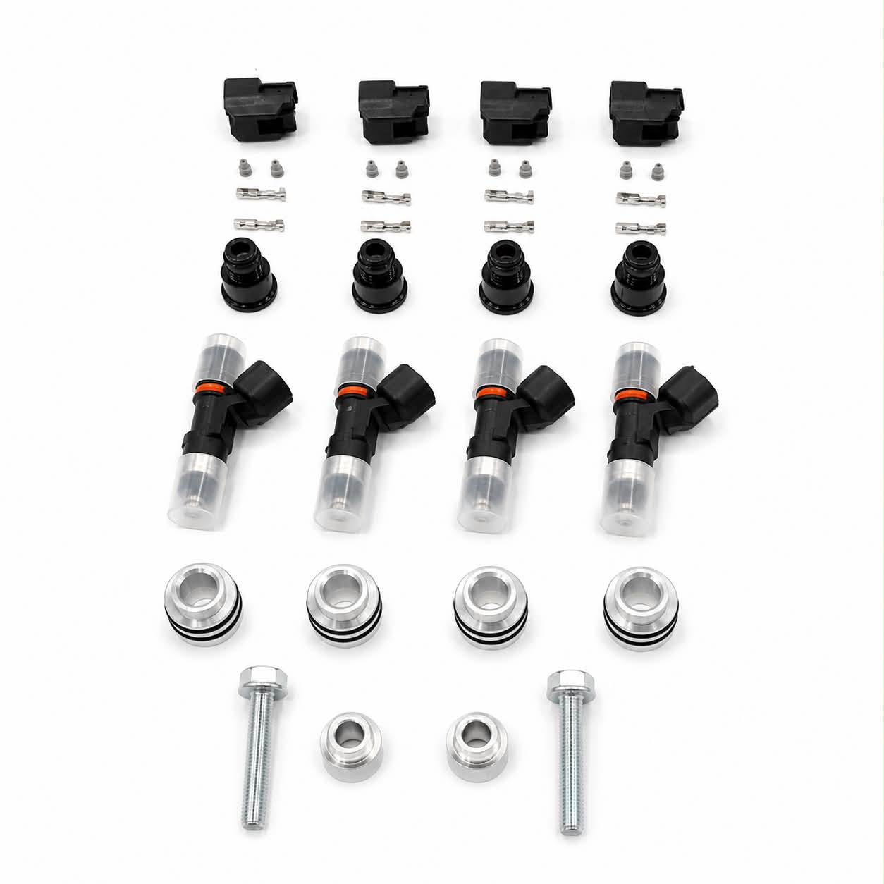 Bosch 550cc injector kit - suit factory fuel rail - Tuna Racing
