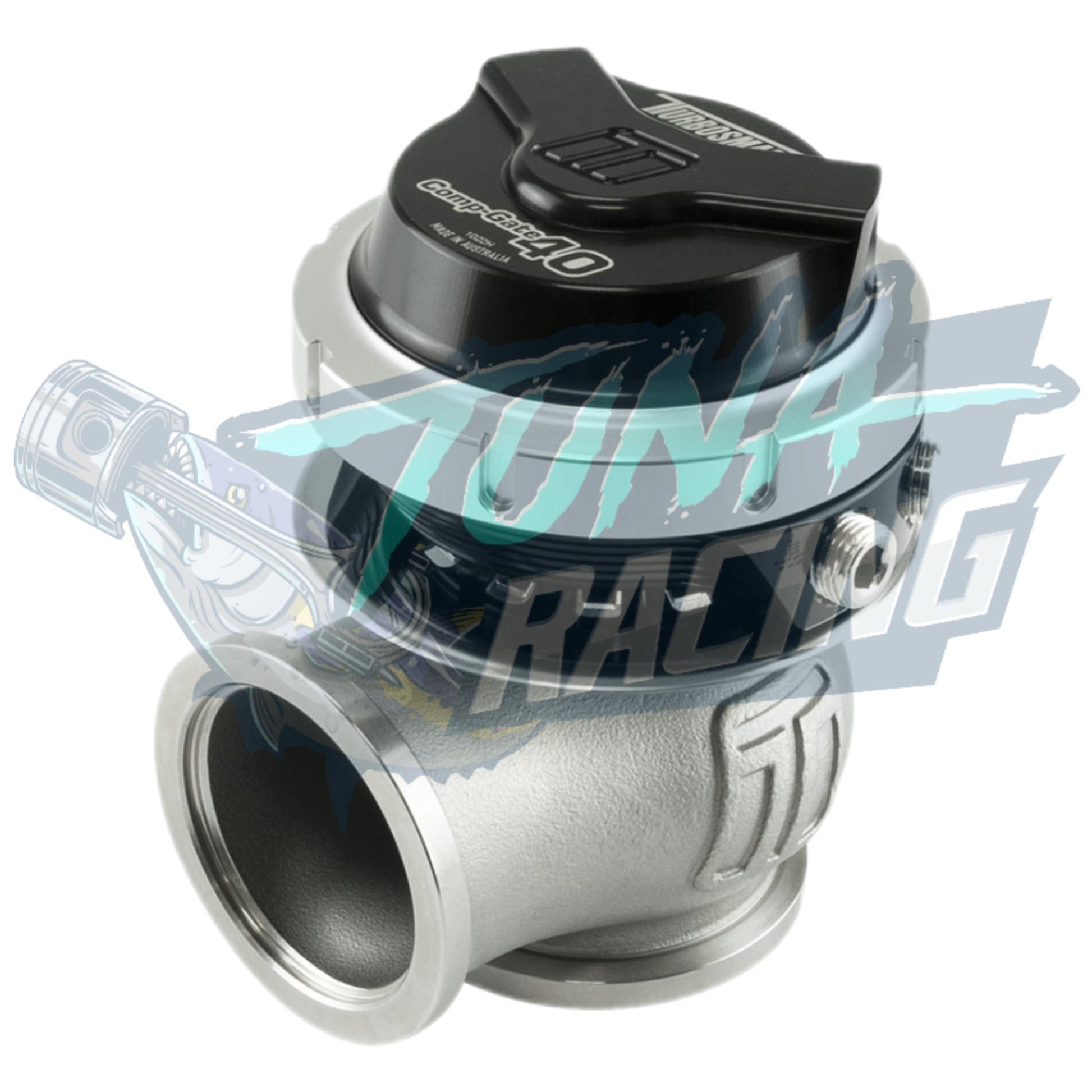 Turbosmart GenV CompGate40 External Wastegate (Black) - Tuna Racing